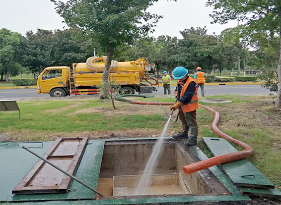 台江化油池清理